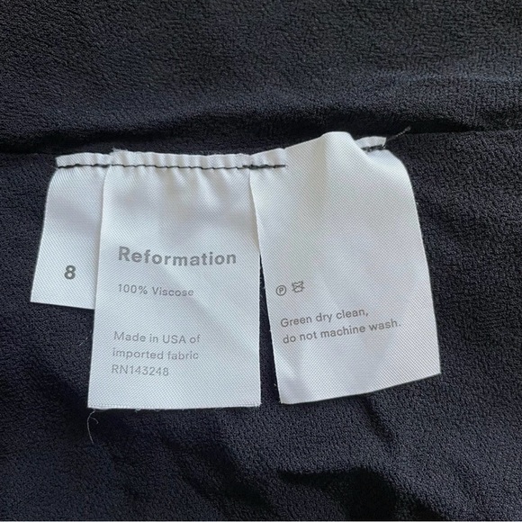Reformation Gracie Dress Balboa Size 8 Floral Mini Brunch Vacation Summer - Picture 5 of 5